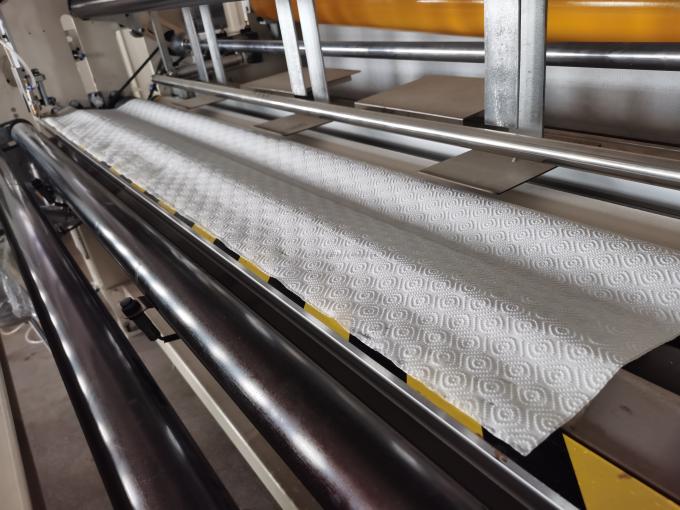 いいデザインドットからドットラミネーションエボッシング キッチンタオル紙 リローディングマシン 4