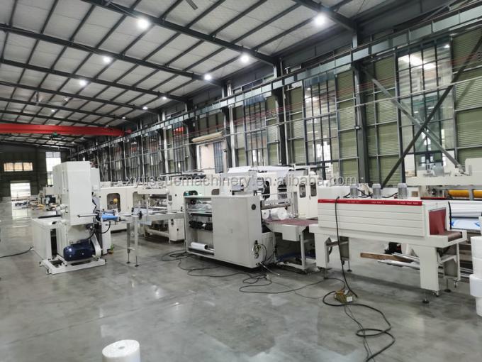 いいデザインドットからドットラミネーションエボッシング キッチンタオル紙 リローディングマシン 11